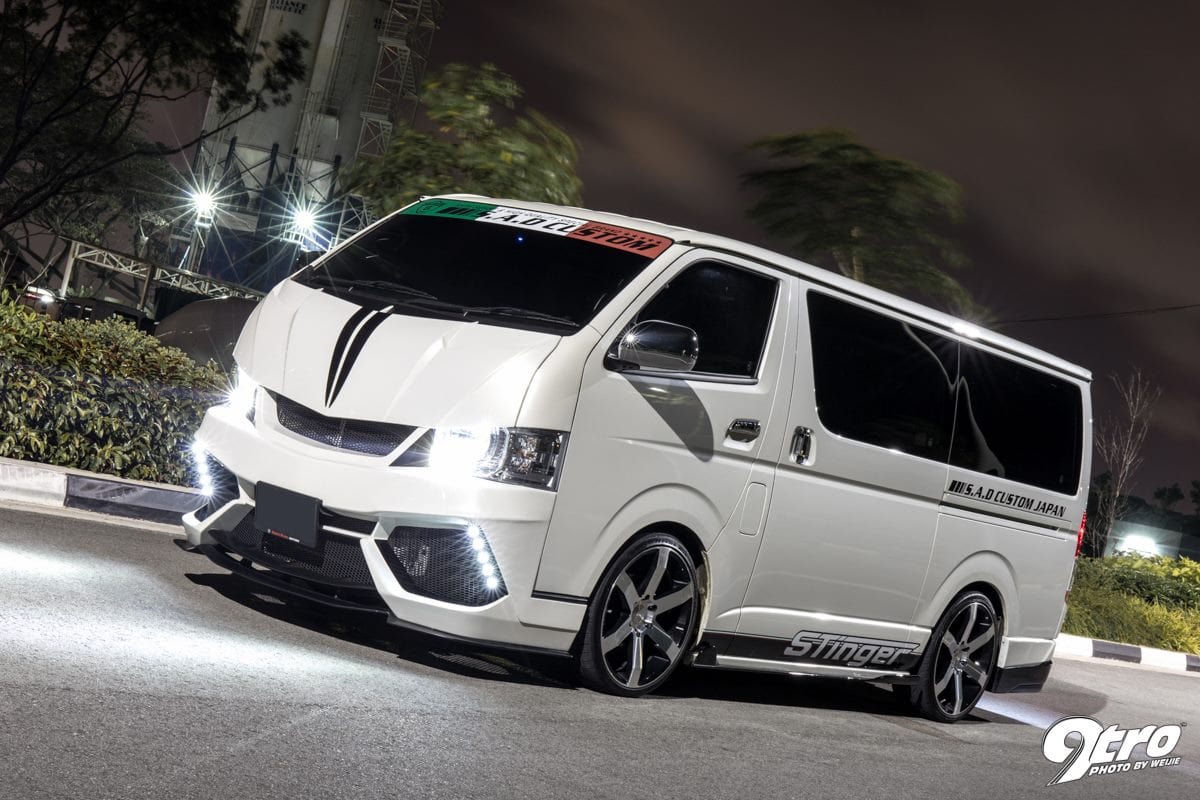 Luxury Sports Pay Total Price Now Luxury Sports SAD Style Bodykit For Toyota Hiace 200 -PP SR