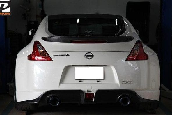 Luxury Sports Pay Total Price Now Luxury Sports Spec V Style Rear Lip For Nissan 370z -PP SR