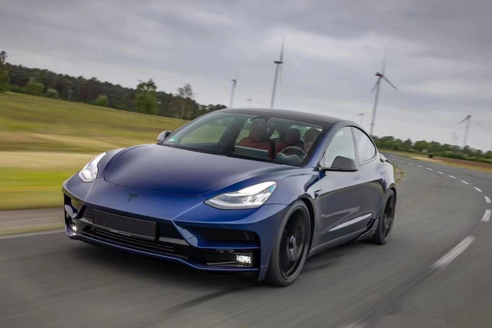 Luxury Sports Pay Total Price Now Luxury Sports Startech Style Plastic Bodykit For Tesla Model 3 -PP SR