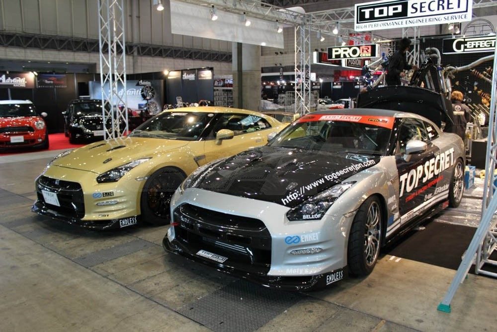 Luxury Sports Pay Total Price Now Luxury Sports Top Secret Style Front Bumper+Front Diffuser For R35 GTR -PP SR