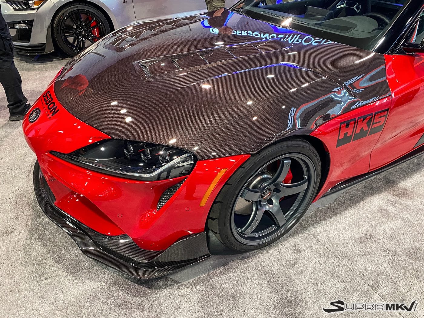 Luxury Sports Pay Total Price Now Luxury Sports Type 1 Vented Carbon Bonnet For Toyota Supra A90 -PP SR