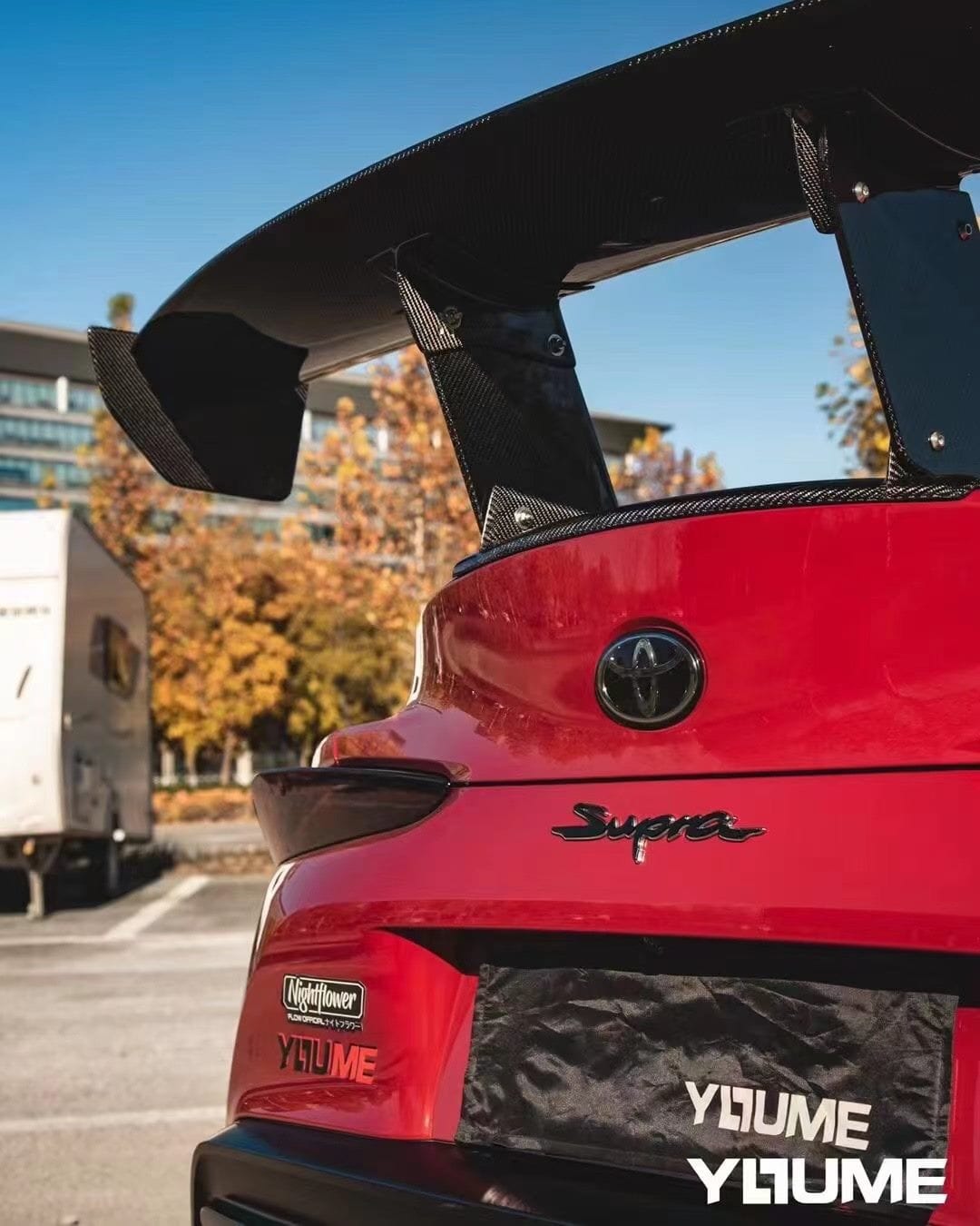 Luxury Sports Pay Total Price Now Luxury Sports Varis Arising I Style Carbon GT Spoiler For Toyota Supra A90 -PP SR