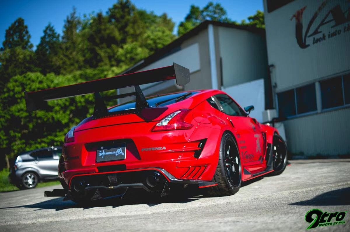 Luxury Sports Pay Total Price Now Luxury Sports Varis Kamikaze-Z Style Cabon GT Spoiler For Nissan 370z -PP SR