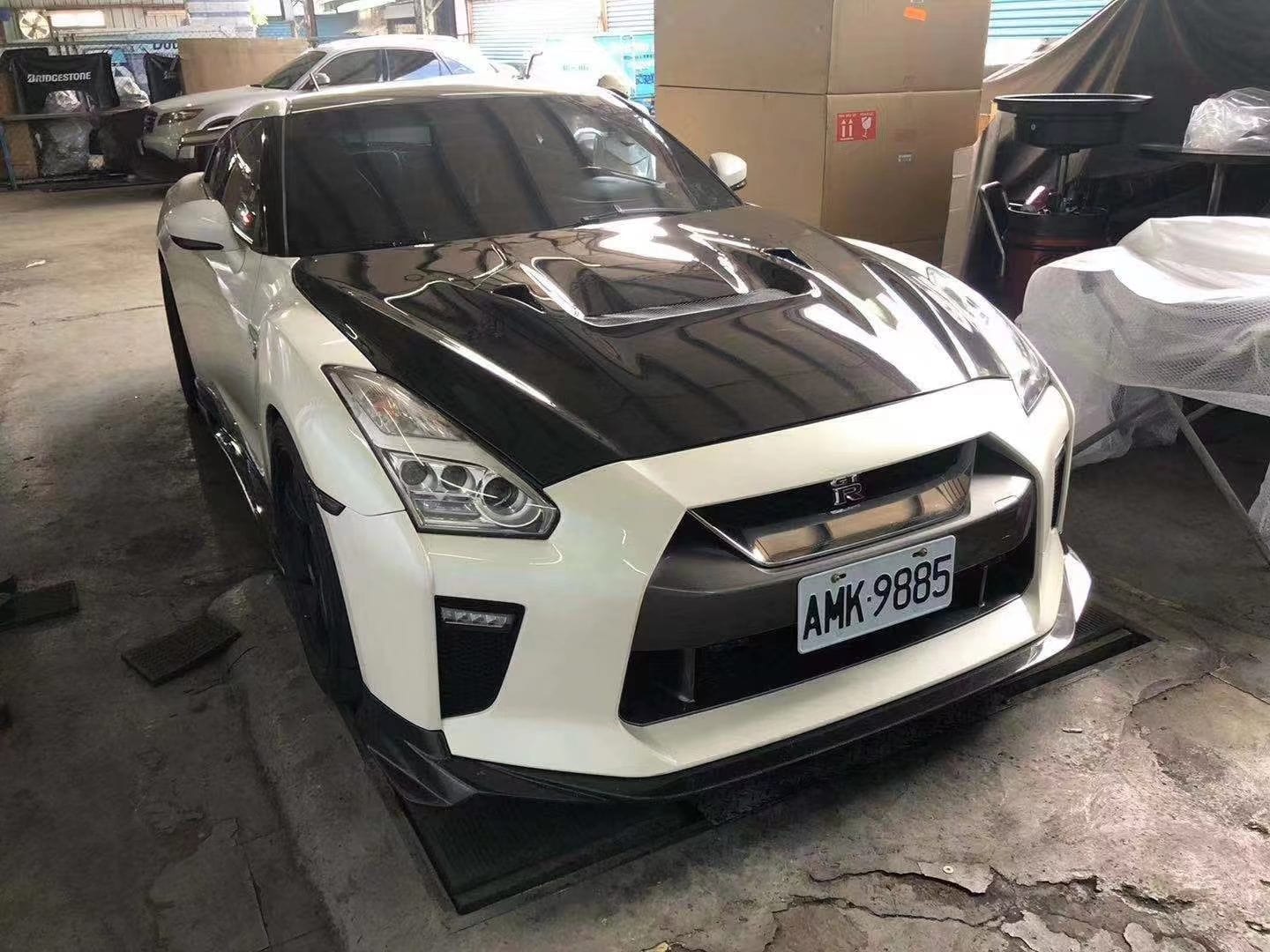 Luxury Sports Pay Total Price Now Luxury Sports Varis Style Carbon Bonnet For GTR R35 17 up -PP SR