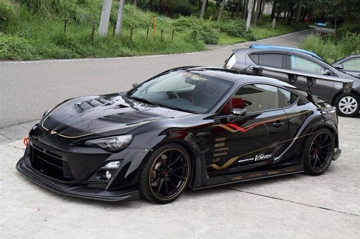 Luxury Sports Pay Total Price Now SR Varis Style Carbon Bonnet For Toyota GT86 -PP SR