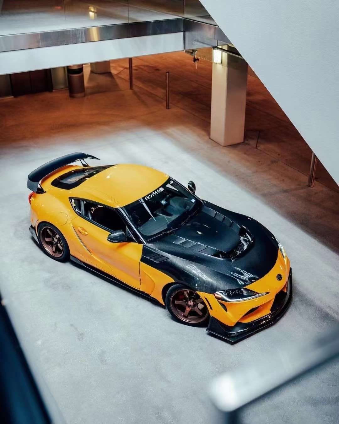 Luxury Sports Pay Total Price Now Luxury Sports Varis Style Carbon Bonnet For Toyota Supra A90 -PP SR