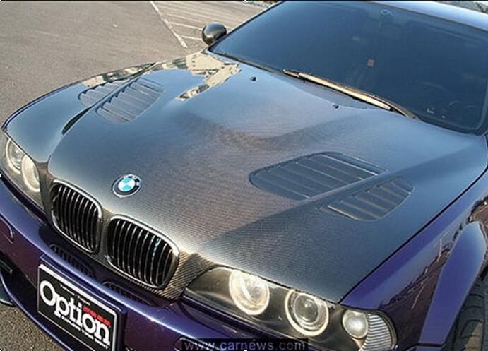 Luxury Sports Pay Total Price Now Luxury Sports Vented Carbon Bonnet For BMW E39 -PP SR
