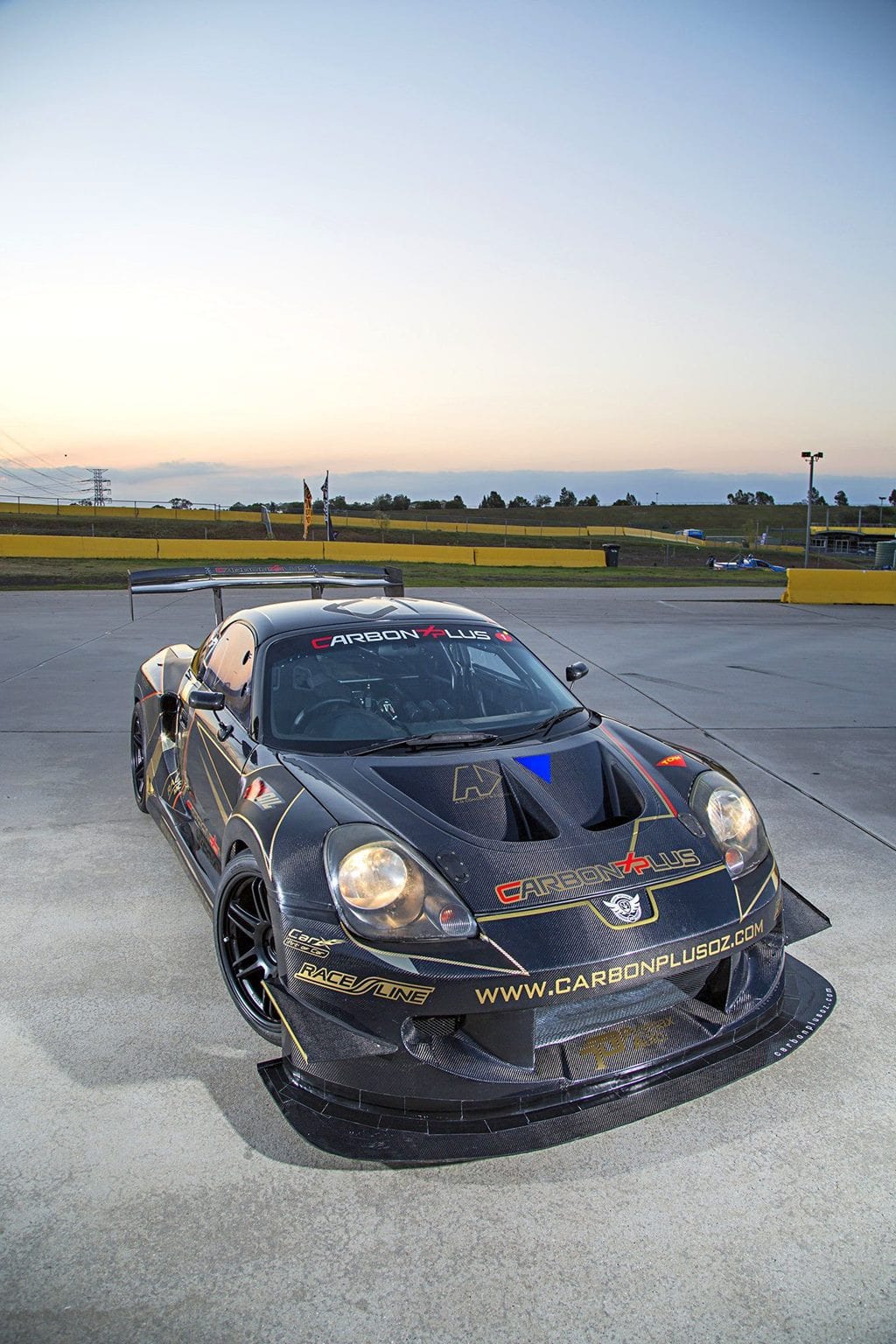 Luxury Sports Pay Total Price Now Luxury Sports Vented Carbon Bonnet For Toyota MRS -PP SR