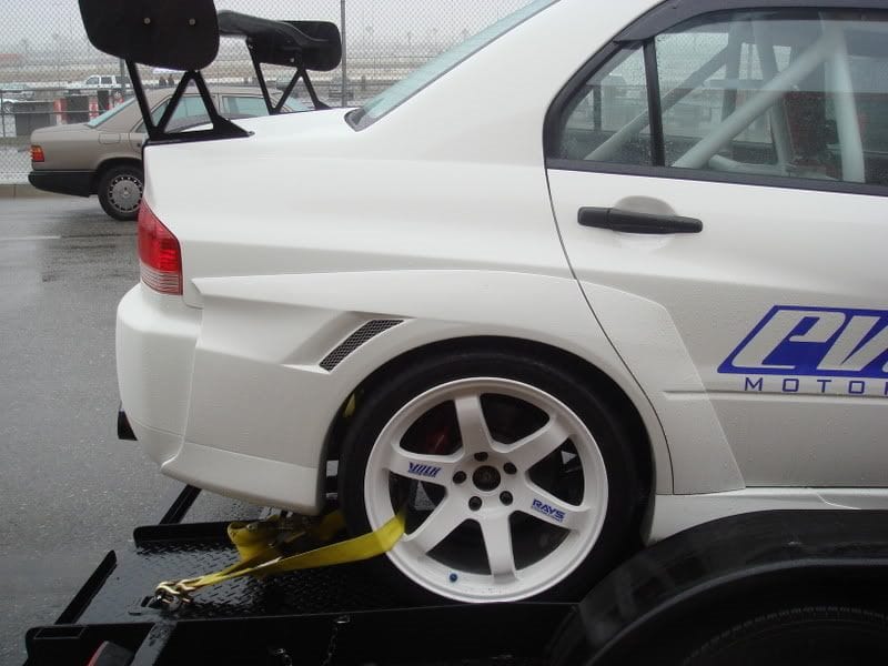 Luxury Sports Pay Total Price Now Luxury Sports Voltex Style Rear Fender For Mitsubishi EVO 7-9 -PP SR