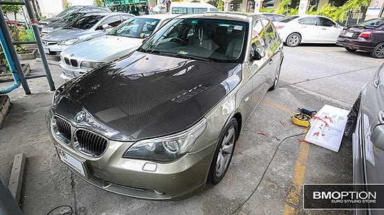 Luxury Sports Pay Total Price Now Luxury Sports Vorsteiner Style Carbon Bonnet For BMW E60 5 Series -PP SR