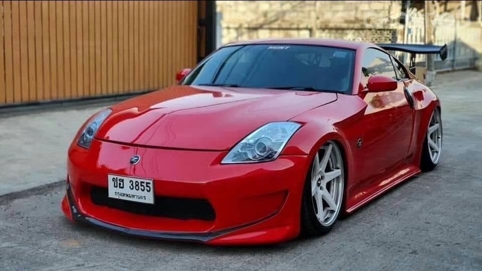 Luxury Sports Pay Total Price Now SR Amuse Style Front Bumper For Nissan 350z -PP SR