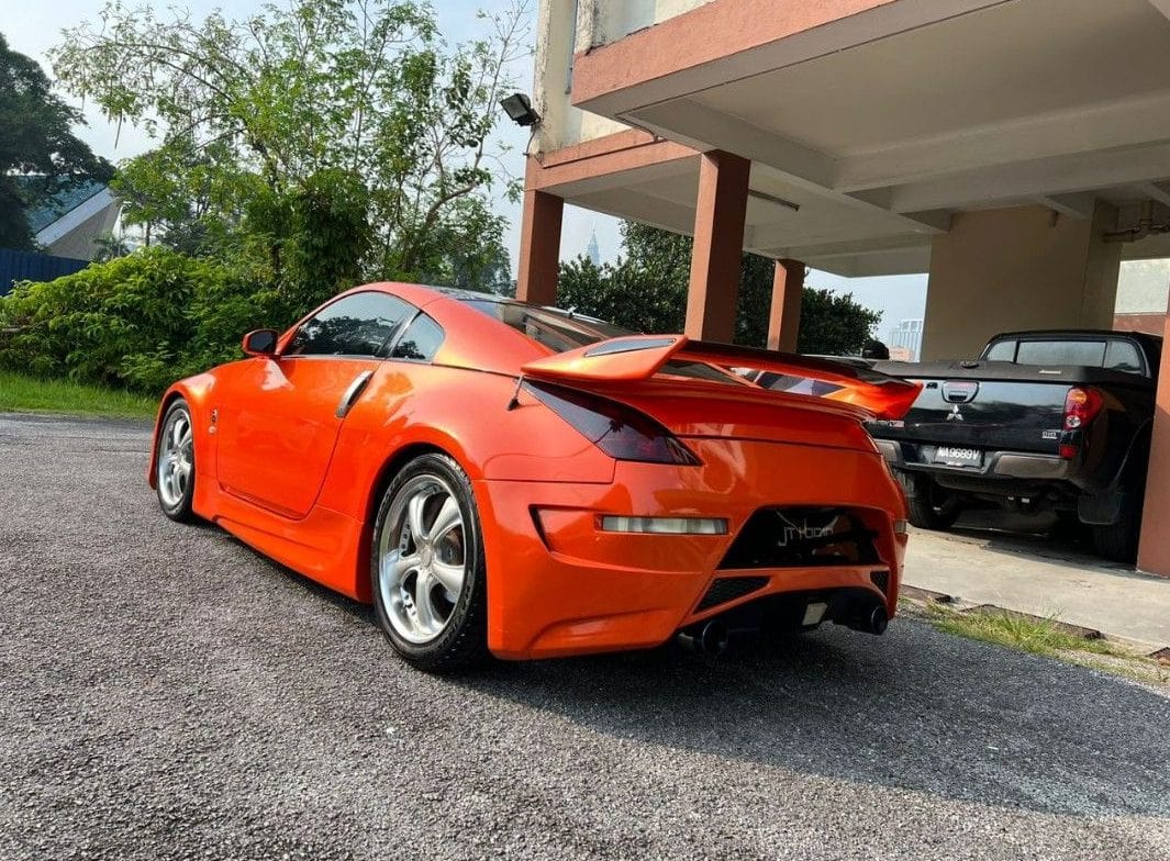 Luxury Sports Pay Total Price Now SR Amuse Style Rear Bumper For Nissan 350z -PP SR