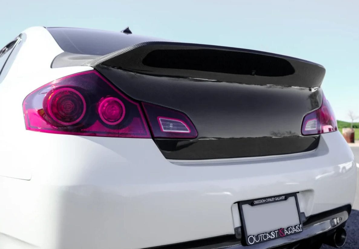 Luxury Sports Pay Total Price Now SR CSL Style Carbon Boot Lid For Infiniti G37 Sedan -PP SR