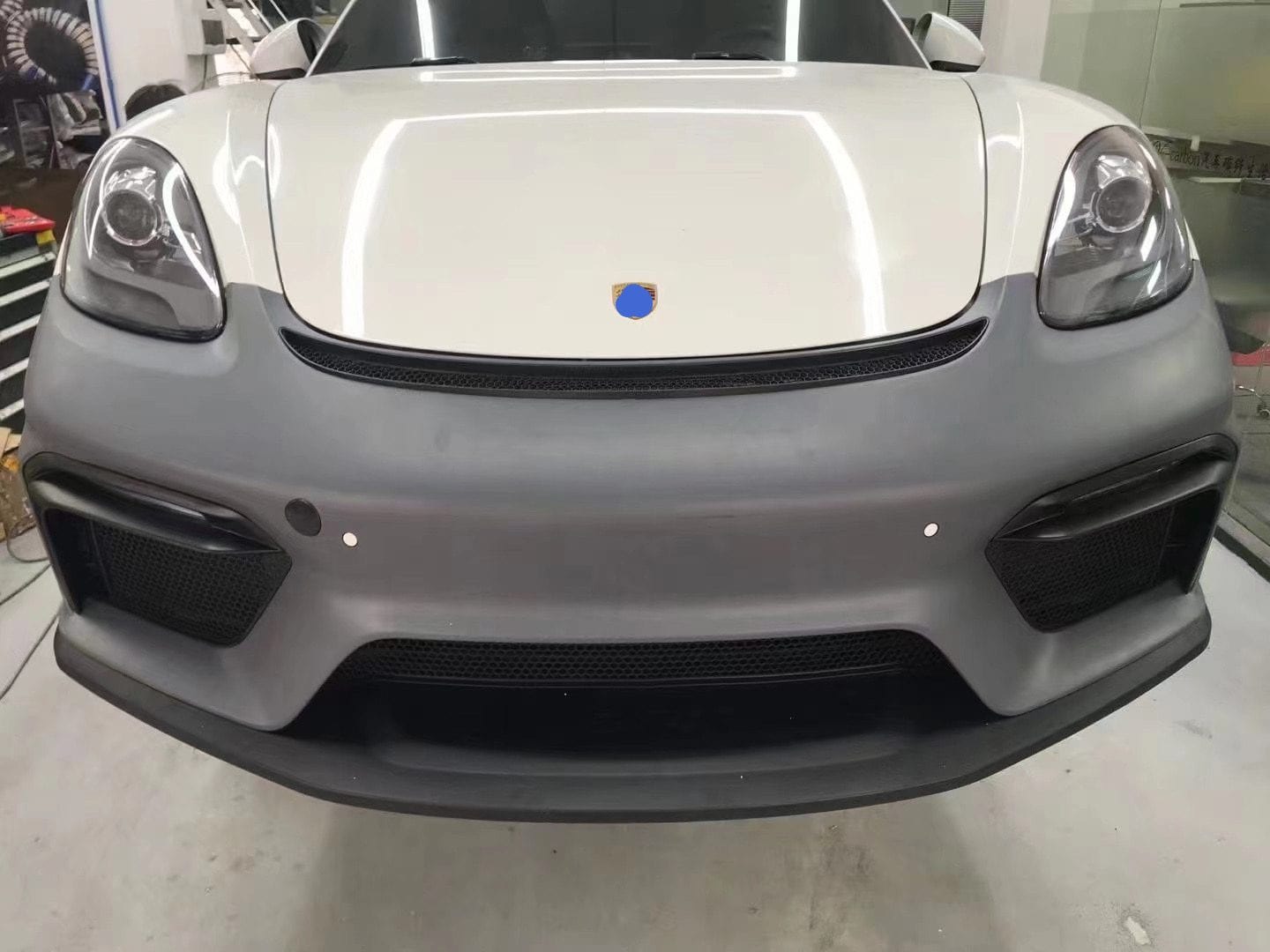 Luxury Sports Pay Total Price Now SR GT4 Conversion Front Bumper For Porsche 718 16-23 -PP SR
