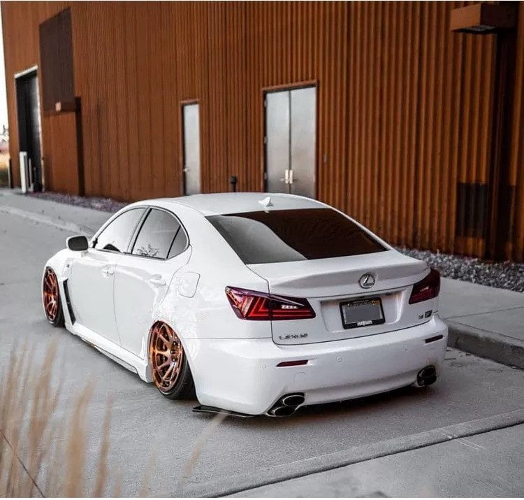 Luxury Sports Pay Total Price Now SR ISF Conversion Style Rear Bumper For Lexus IS 06-12 -PP SR