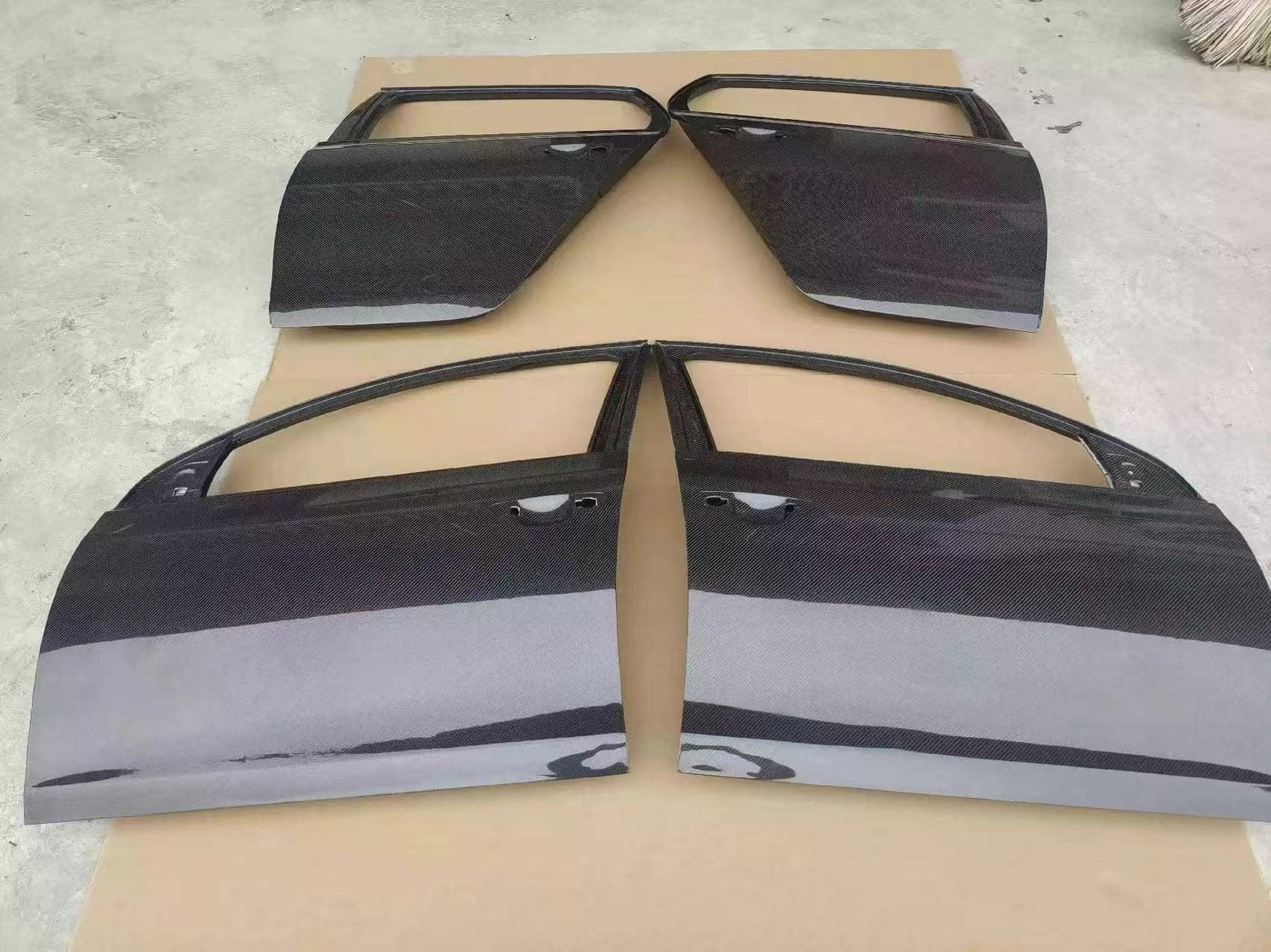 Luxury Sports Pay Total Price Now SR OEM Factory Style Carbon Door Panels For VW Golf MK6 -PP SR