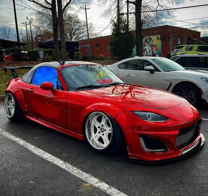 Luxury Sports Pay Total Price Now SR RBK Style Front Bumper For Mazda Mx5 NC -PP SR