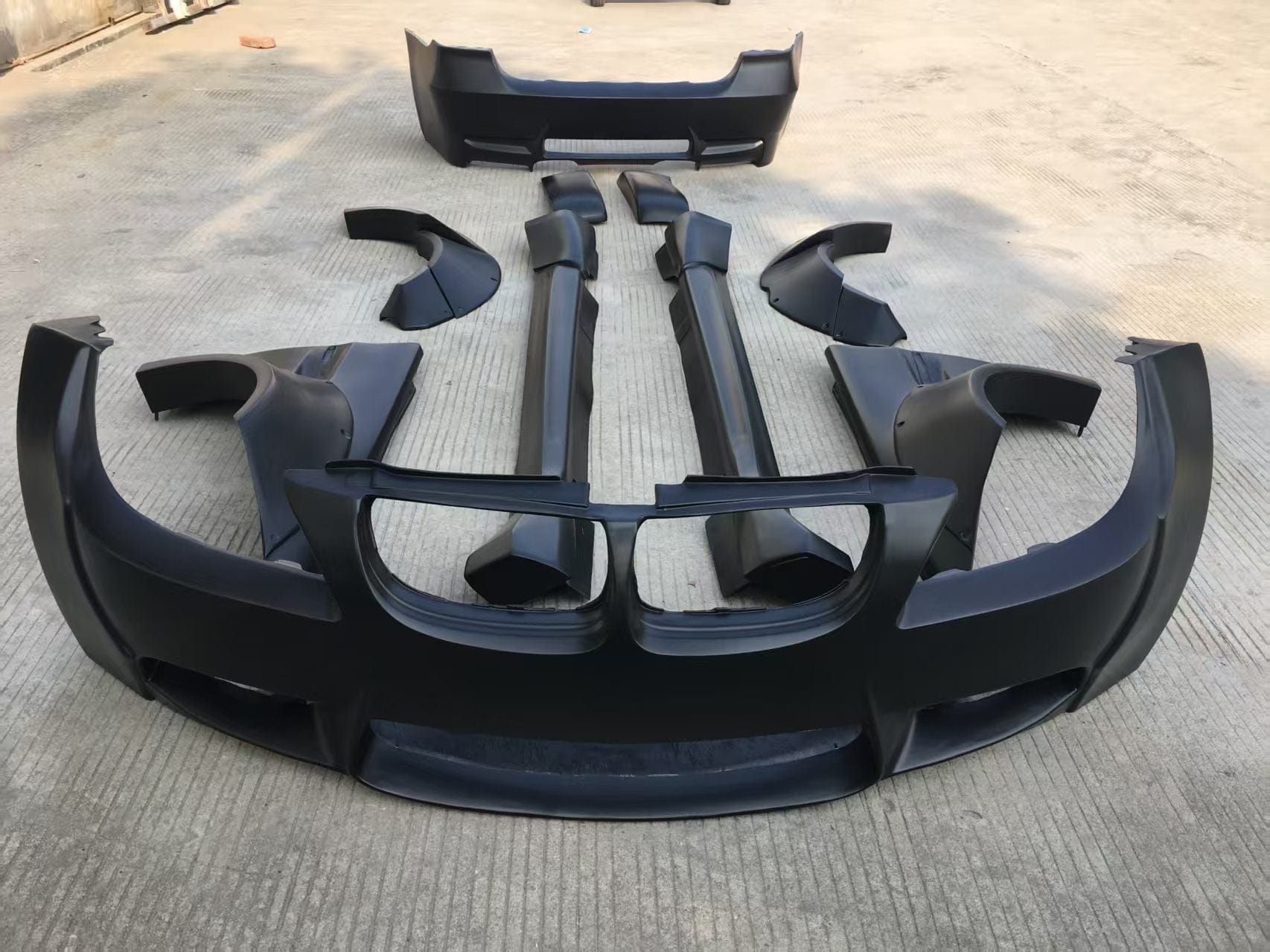 Luxury Sports Pay Total Price Now SR Rocket Bunny Style Wide Bodykit For BMW E90 -PP SR