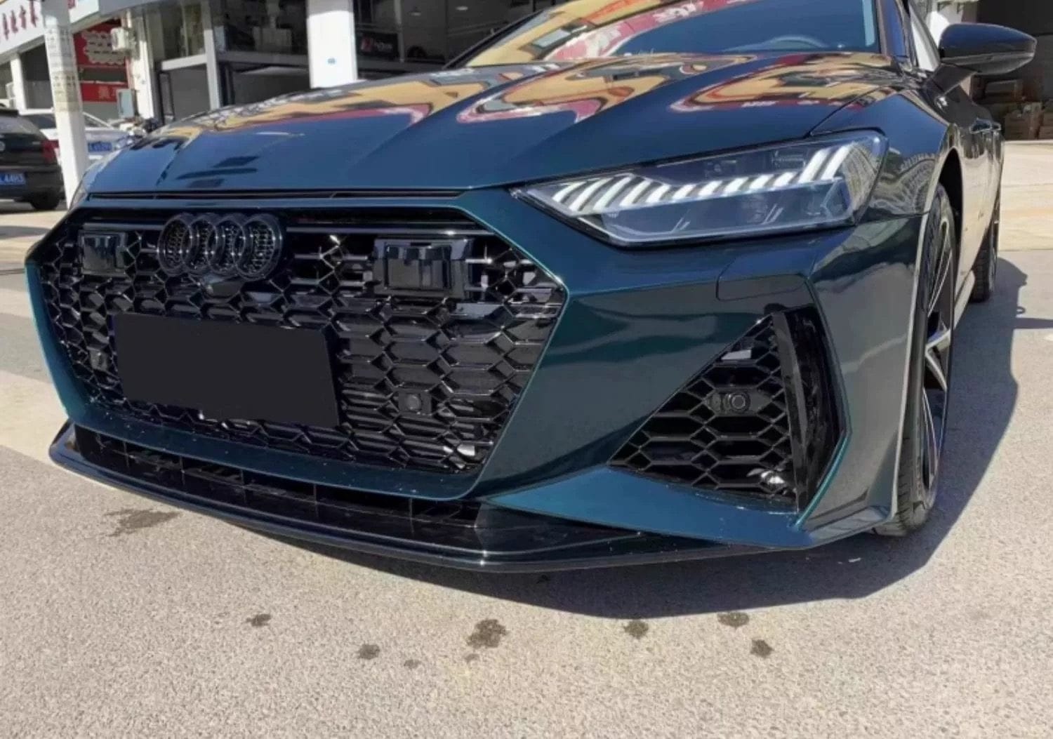 Luxury Sports Pay Total Price Now SR RS7 Conversion Style Front Bumper For Audi A7 19-24 -PP SR