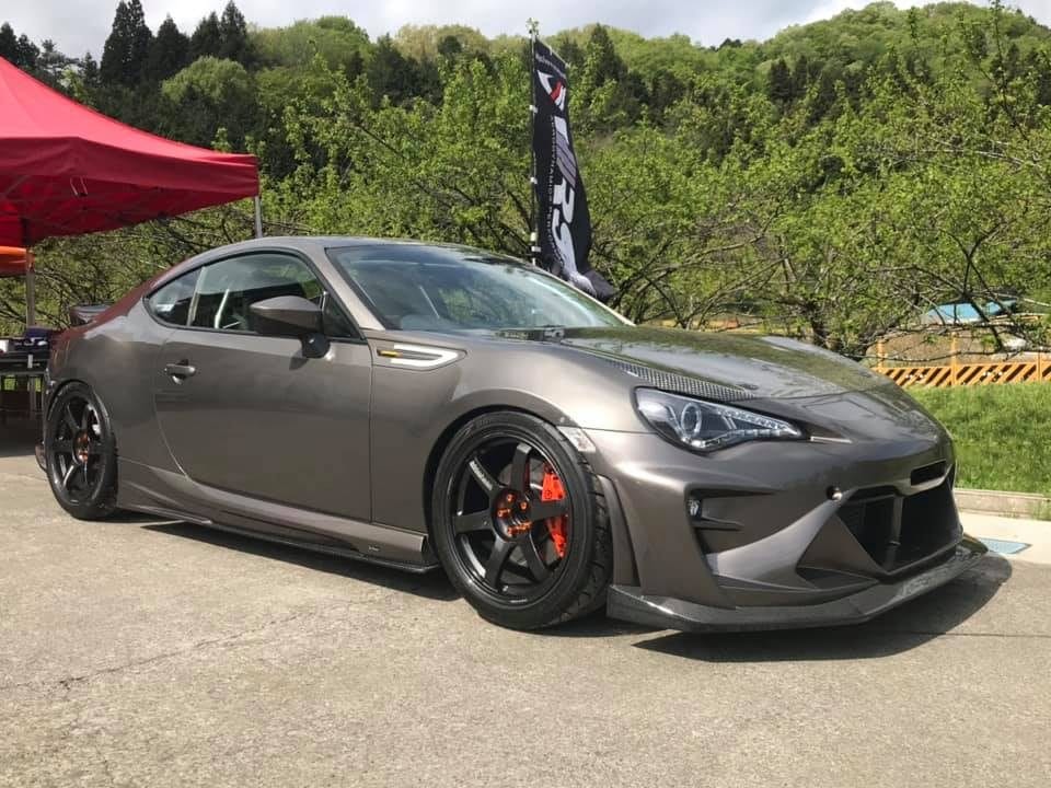 Luxury Sports Pay Total Price Now SR Varis 2 Style Front Bumper For Toyota GT86 -PP SR