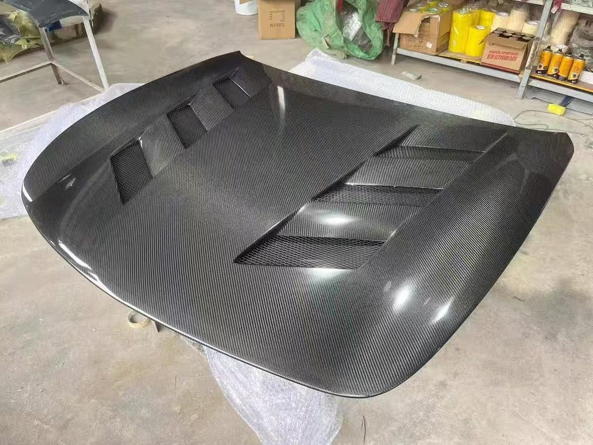 Luxury Sports SR Amuse Style Carbon Bonnet For Infiniti G37 2DR 4DR -PP SR