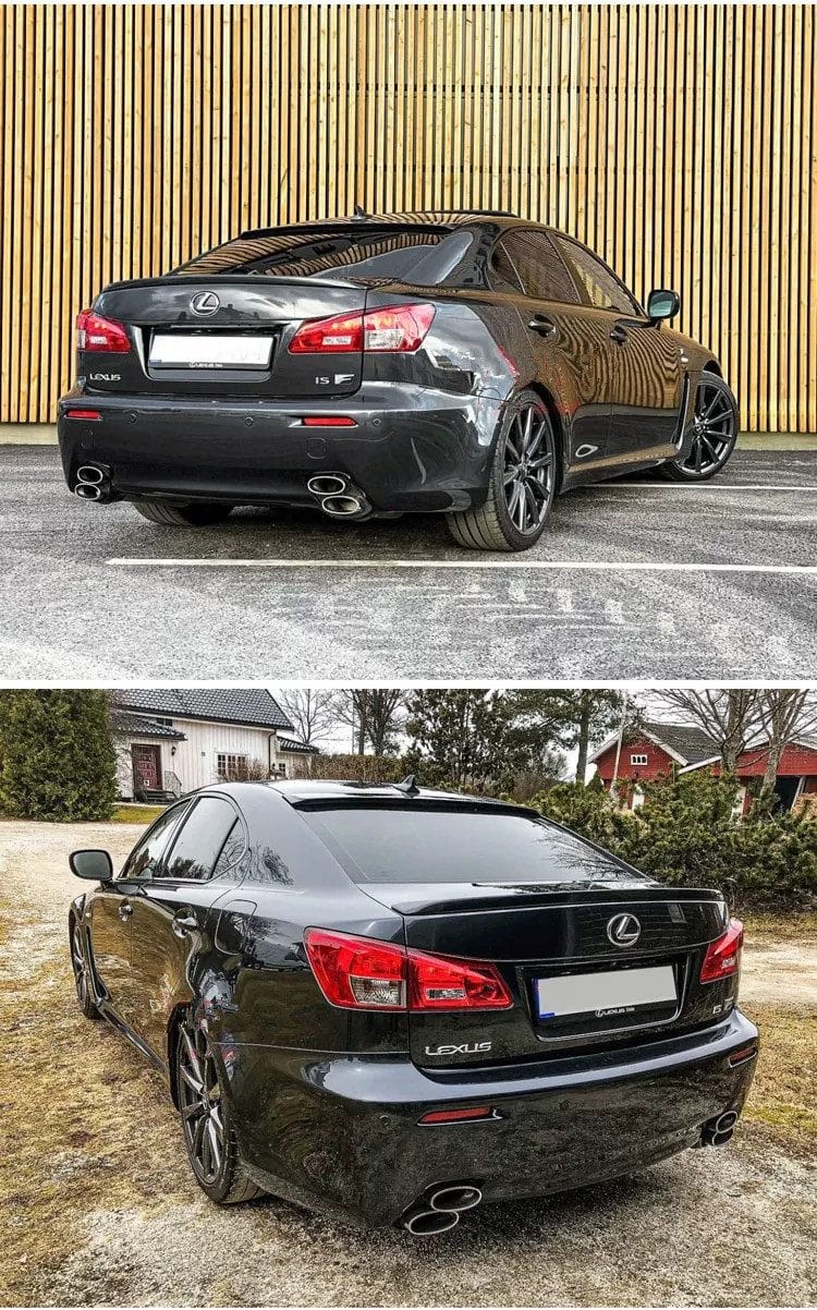 Luxury Sports SR ISF Conversion Style Rear Bumper For Lexus IS 06-12 -PP SR