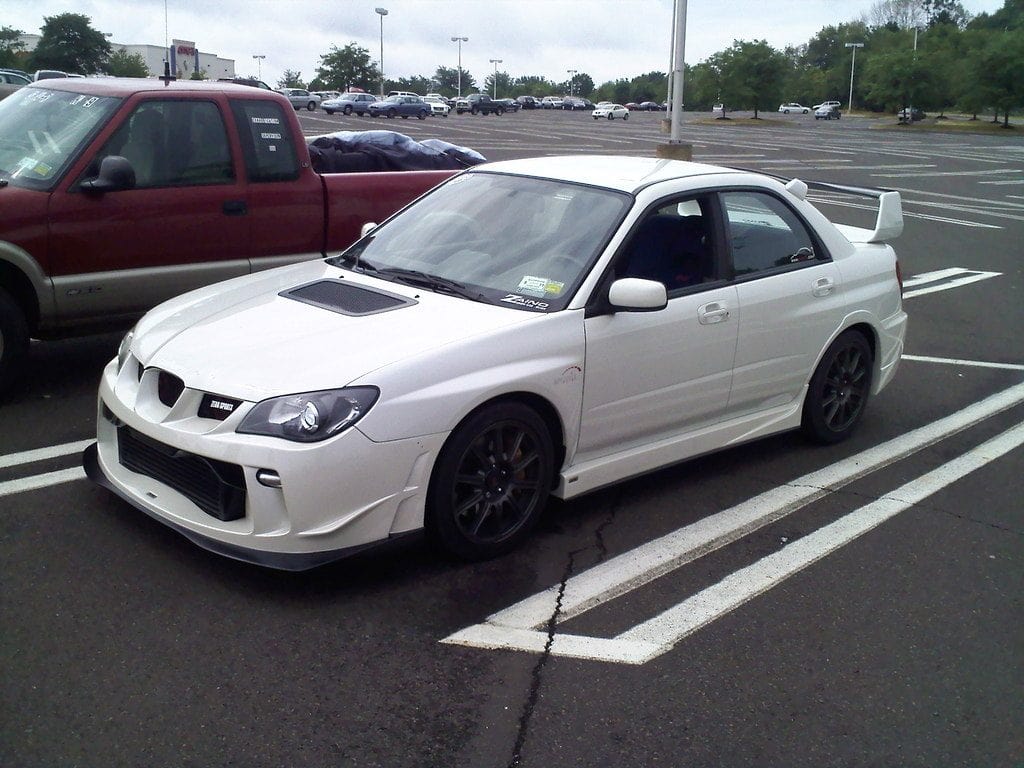 Luxury Sports SR LS Zero Sport Style Front Bumper For Subaru Impreza GDB STI V9 Hawkeye -PP SR