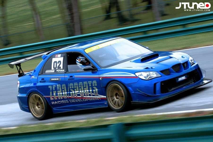 Luxury Sports SR LS Zero Sport Style Front Bumper For Subaru Impreza GDB STI V9 Hawkeye -PP SR