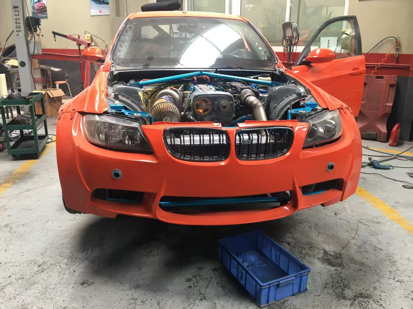 Luxury Sports SR Rocket Bunny Style Wide Bodykit For BMW E90 -PP SR