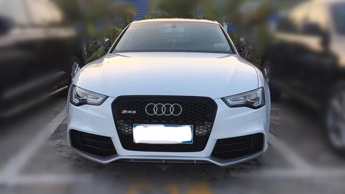 Luxury Sports SR RS5 Style Front Bumper with grill For Audi A5 12-16 -PP SR