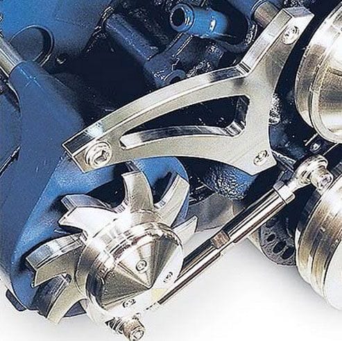 MARCH Billet Aluminium, Suit Ford 289-302W March Performance March Performance Alternator Bracket Kit MPP30351 SR