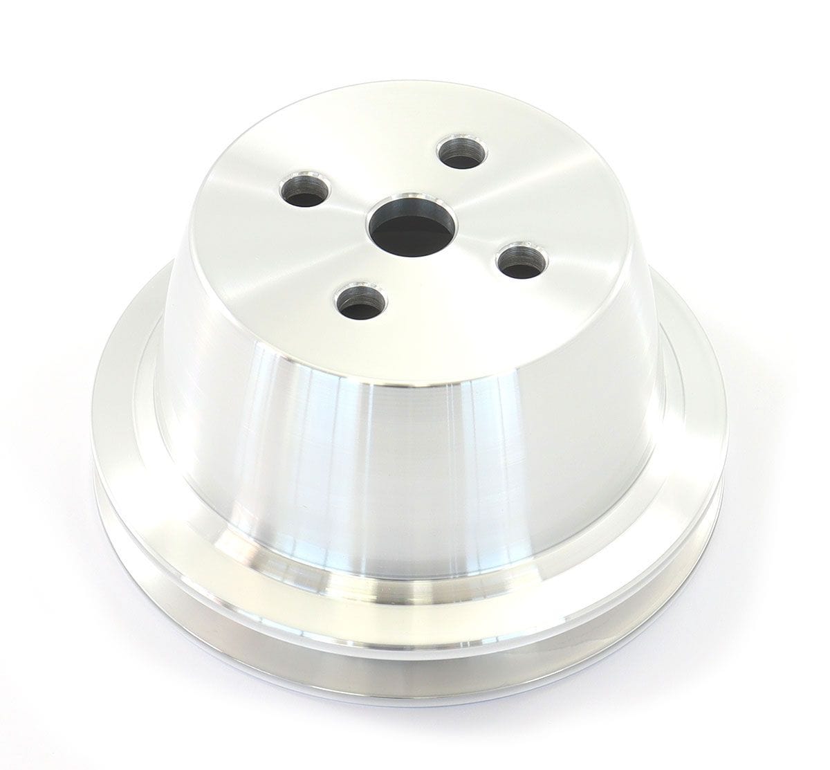 MARCH Billet Aluminium, Suit Ford 289-351W 1965-69 March Performance March Performance 1-Groove V-Belt Water Pump Pulley 5" MPP1553 SR