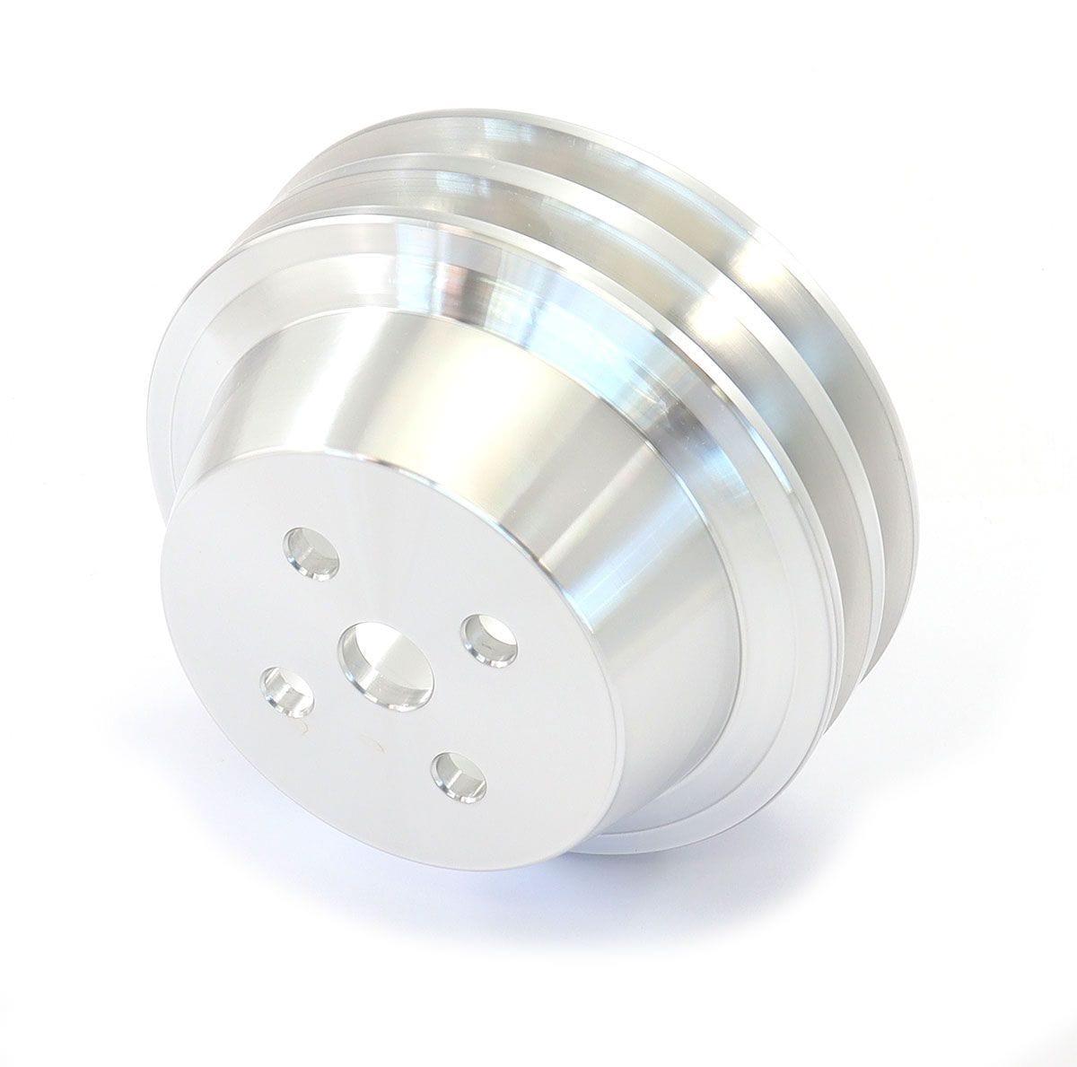 MARCH Billet Aluminium, Suit Ford 289-351W 1965-69 March Performance March Performance 2-Groove V-Belt Water Pump Pulley 5" MPP1563 SR