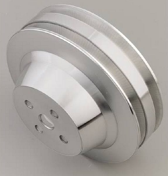 MARCH Billet Aluminium, Suit Ford 302-351 1969-On March Performance March Performance 2-Groove V-Belt Water Pump Pulley 6-1/4" MPP1632 SR