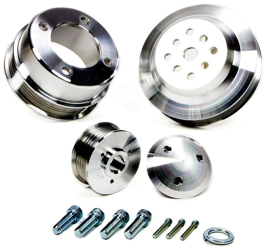 MARCH Billet Aluminium, Suit Ford 302-351 Windsor & Cleveland March Performance March Performance Serpentine Conversion Set MPP1670 SR
