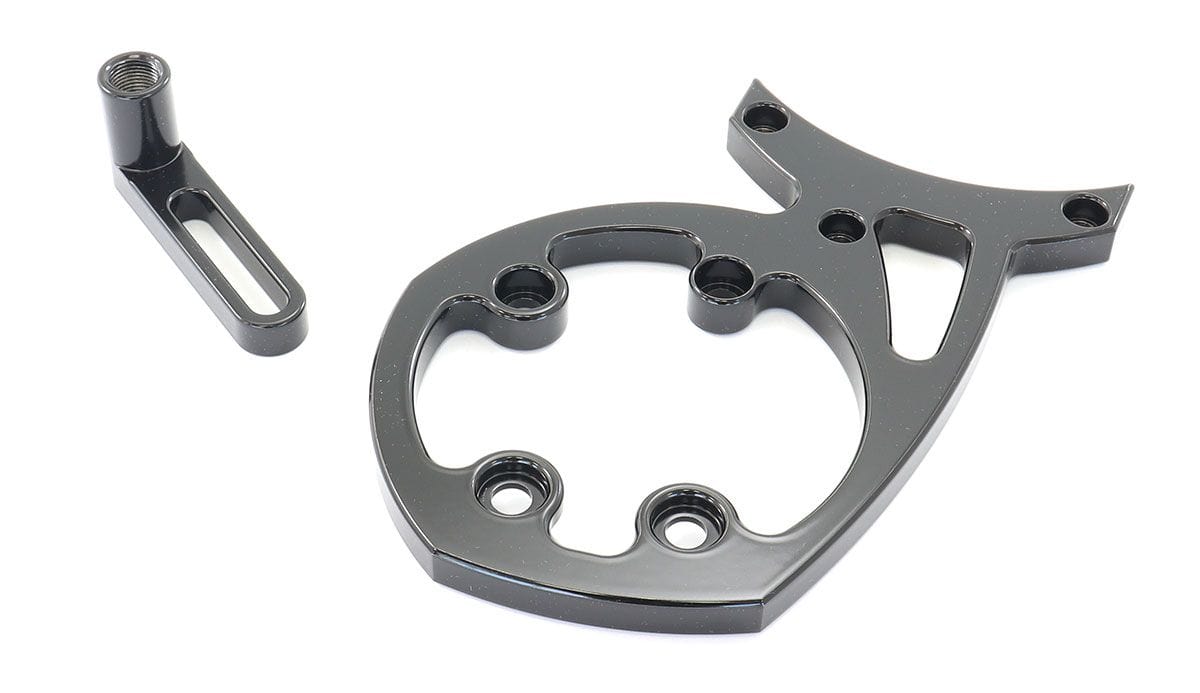 MARCH Billet Aluminium, Suit Ford 302-351W with Saginaw Keyway Pump March Performance March Performance "Ultra" Power Steering Bracket Kit - Black MPP30037BLK SR