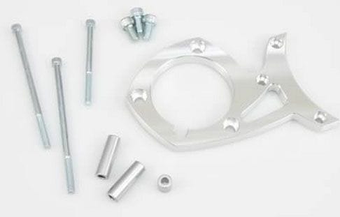 MARCH Billet Aluminium, Suit Ford 302-351W with Standard Ford Pump March Performance March Performance "Ultra" Power Steering Bracket Kit MPP30038 SR