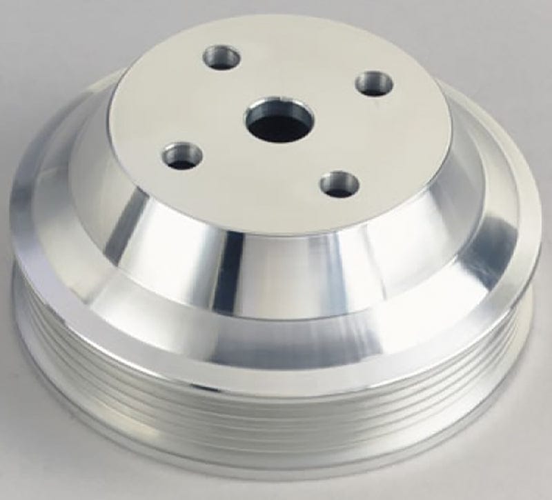 MARCH Billet Aluminium, Suit SB Chev With Short Water Pump March Performance March Performance 6-Groove Serpentine Water Pump Pulley MPP6222 SR
