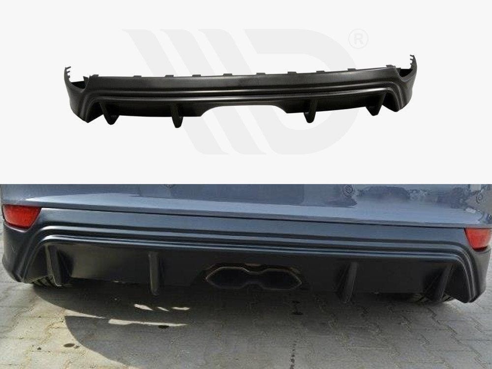 Maxton Design ABS Rear Valance Ford Focus MK3 ST (Facelift) Rs-look 2015-2018 Maxton Design SR