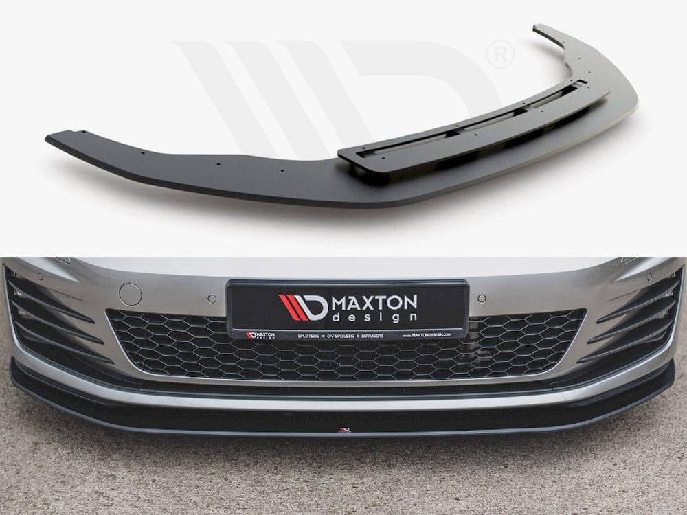 Maxton Design Black Maxton Racing Front Splitter VW Golf Mk7 GTI Maxton Design SR