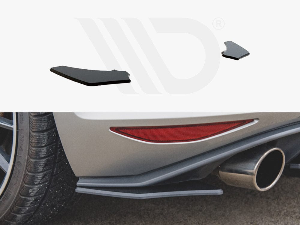 Maxton Design Black Maxton Racing Rear Side Splitters V.2 VW Golf Mk7 GTI Maxton Design SR