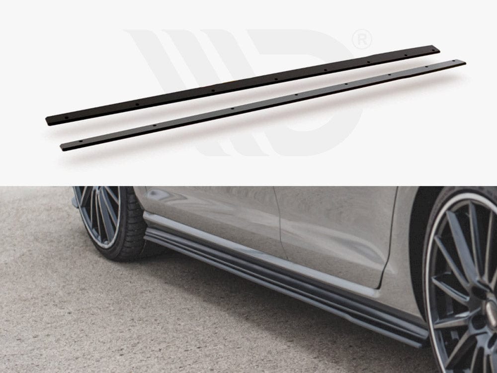 Maxton Design Black Maxton Racing Side Skirt Splitters VW Golf Mk7 GTI Maxton Design SR