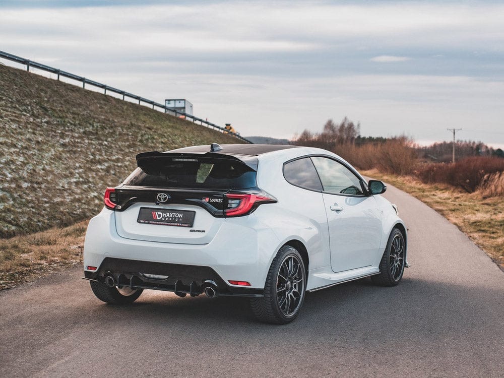 Maxton Design Black-Red Racing Durability Side Skirts Diffusers Toyota GR Yaris MK4 2020- Maxton Design SR