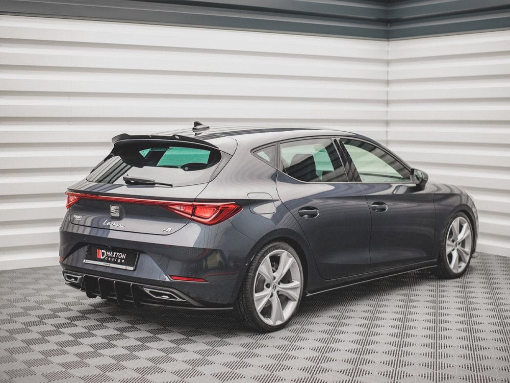 Maxton Design Black-Red Racing Durability Street PRO Seat Leon FR Hatchback Mk4 2020- Maxton Design SR