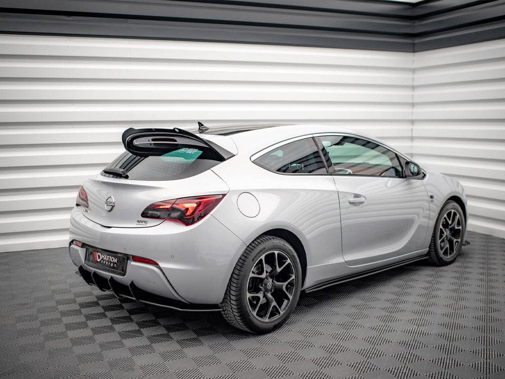 Maxton Design Black-Red Street PRO Rear Diffuser Opel Astra GTC Opc-line J 2011-2018 Maxton Design SR