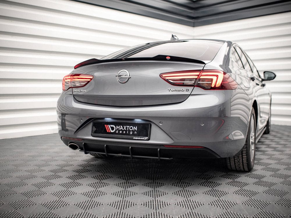 Maxton Design Black-Red Street PRO Rear Diffuser Opel / Vauxhall Insignia MK2 2017- Maxton Design SR