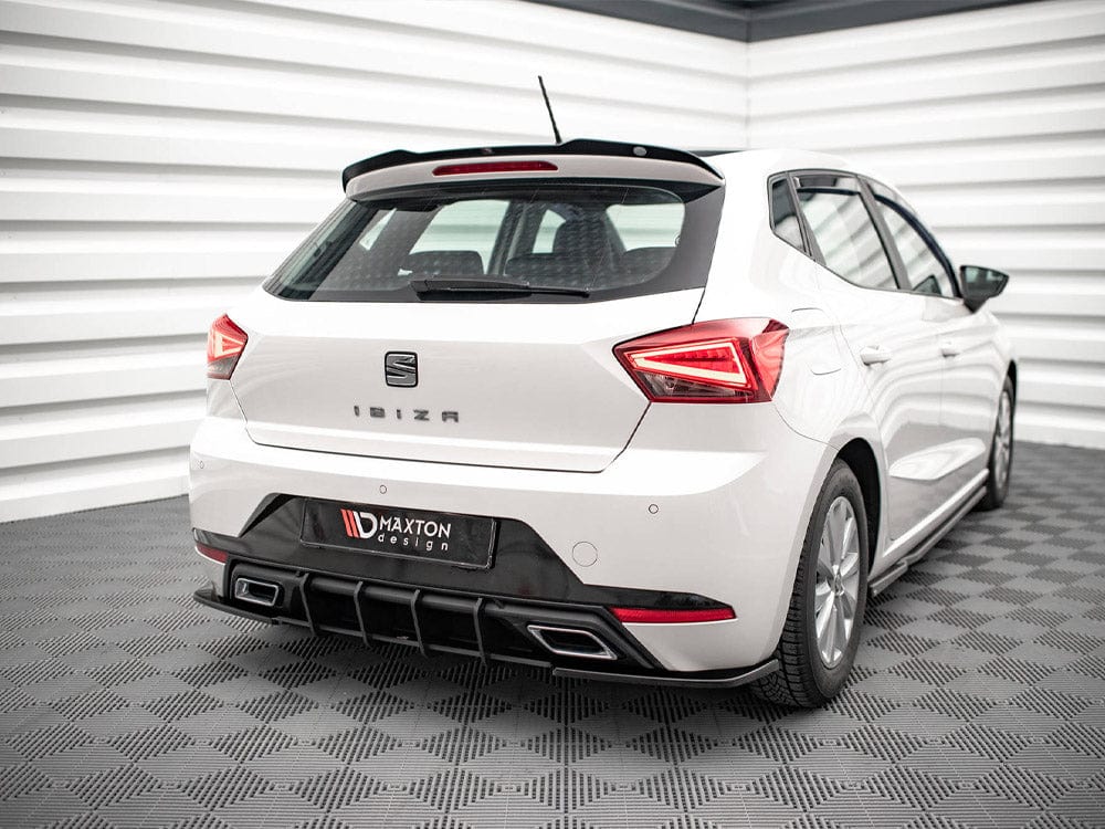 Maxton Design Black-Red Street Pro Rear Diffuser Seat Ibiza FR Mk5 Maxton Design SR