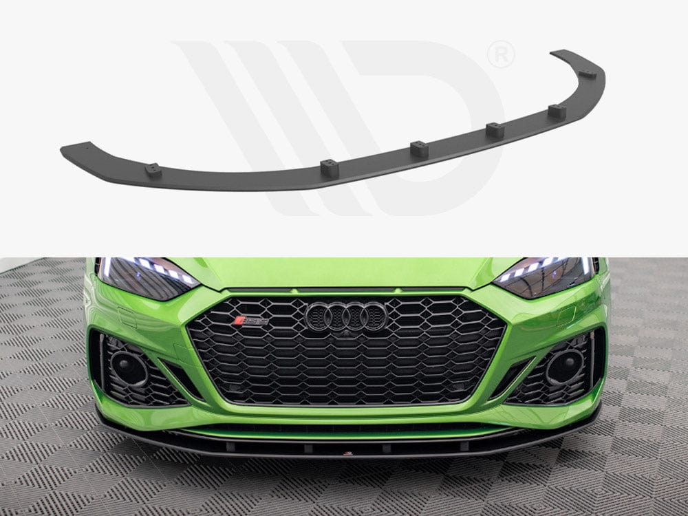 Maxton Design Black Street PRO Front Splitter Audi RS5 F5 Facelift Maxton Design SR