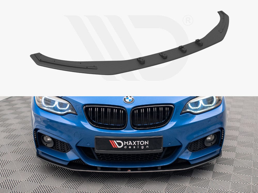 Maxton Design Black Street PRO Front Splitter BMW 2 M-Pack F22 Maxton Design SR