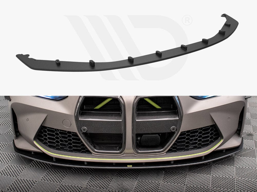 Maxton Design Black Street PRO Front Splitter Bmw M4 G82 / M3 G80 2021- Maxton Design SR